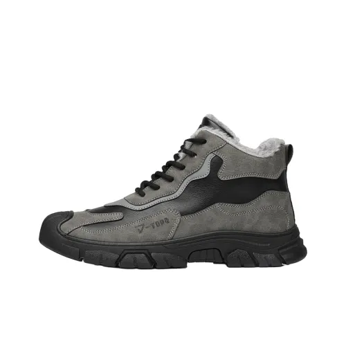 WAVECREST Противоскользящее покрытие термическая высокая верхняя повседневная обувь для мужчин