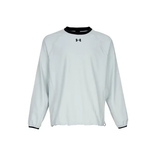 Under Armour Спортивная ткань трикотажная свитшот унисекс серого цвета