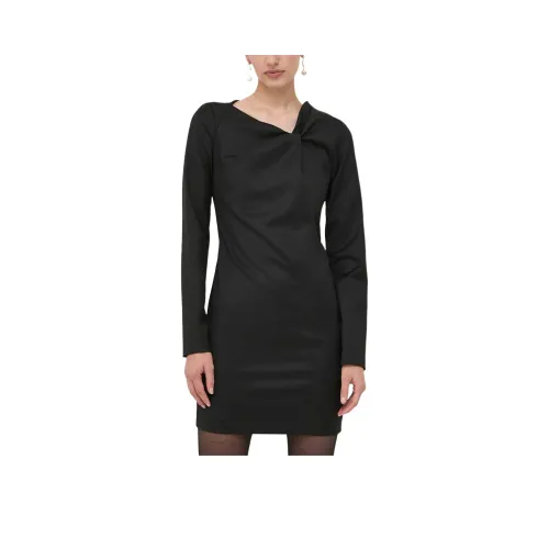 TRUSSARDI Длинное платье с длинными рукавами женское