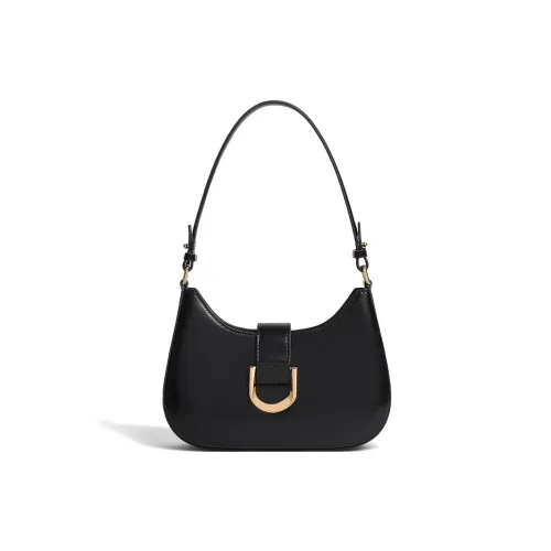 C°BANNER Коровья кожа Сумка через плечо Стандартная Женская Черная Белая