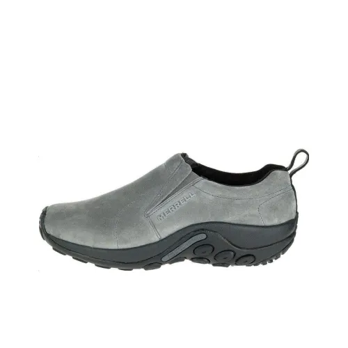 MERRELL Jungle Moc Аbrasion Resistant Дышащий Низкий Топ Беговые кроссовки Мужские Серые