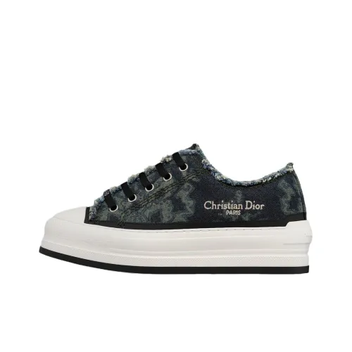 DIOR Walk'n'Dior Low Топ Скейтборд Кроссовки Женские Черные