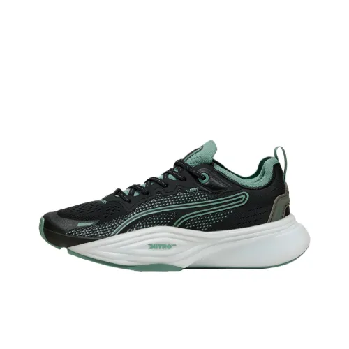 PUMA Pwr Nitro Low Топ Тренировочные Кроссовки Мужские Черные Зеленые