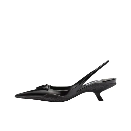 PRADA Узкий каблук Высокие каблуки Женские Черный