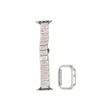 Звездно-розовый + Одинарный ромб, ажурная оболочка