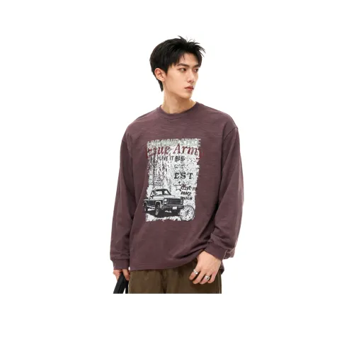 IZZUE I.t 2025 Осенне-зимний Круглый Воротник Свитшот Унисекс