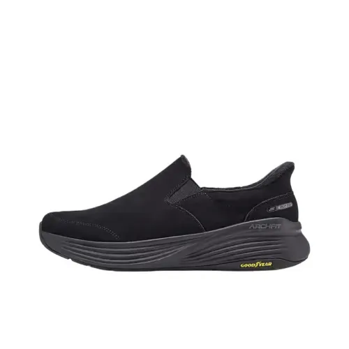 Skechers MEN'S GO WALK Амортизация устойчивость к истиранию термическая обувь для ходьбы Мужская Черная