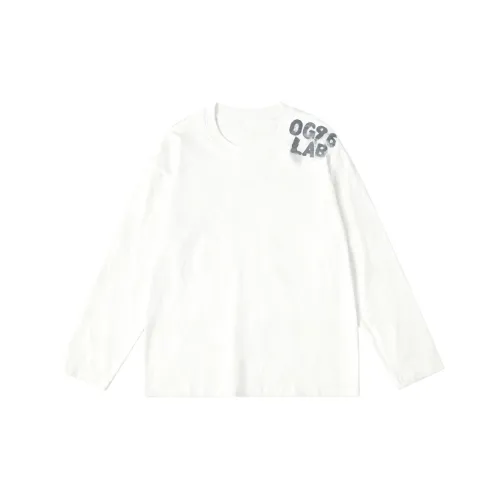 OG96 LAB Белый Унисекс T-рубашки