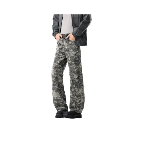 The Simpsons Абрикос Серый Унисекс Джинсы