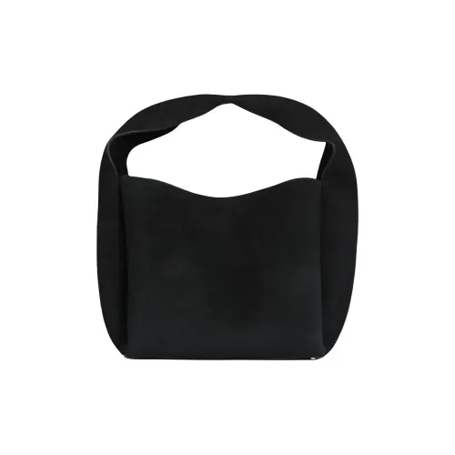 TOTEME Телячья кожа Ведрообразная сумка Женская Черная