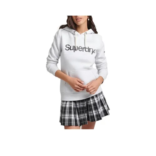 SUPERDRY Серый Женский Свитшот