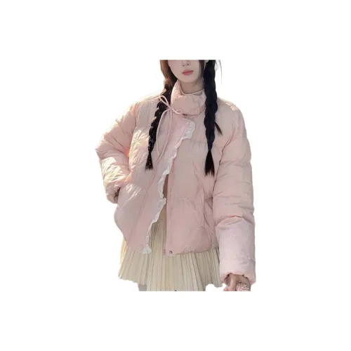OMOIDAS Розовый Женские пуховики