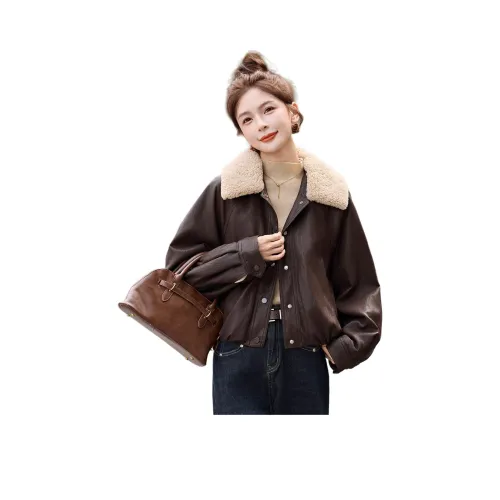 Куртка из кожи Kangaroo женская