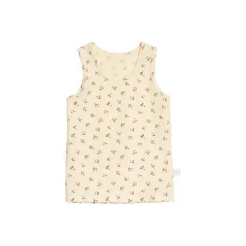 Chiaus Женские Хлопок Майка Без рукавов Цветочный База под макияж Детский