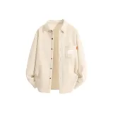 [Heavyweight Fleece-Lined] Светлый Бежевый (Наклонный Логотип Narrativ на Груди)