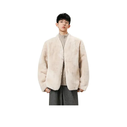 MARK WAFFLE Бархат Feel Пальто Унисекс