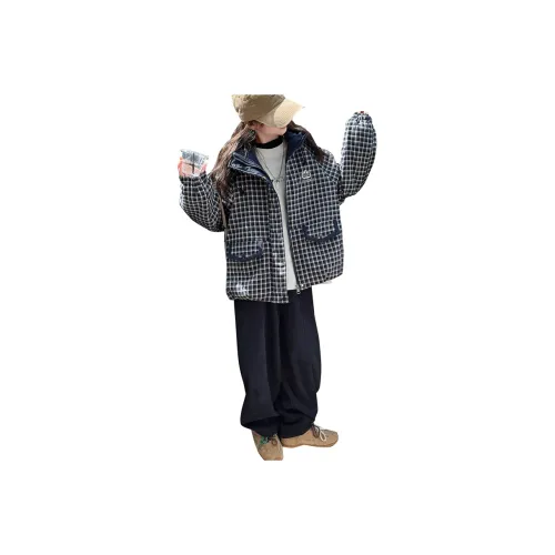 MILETONGBAO Темно-синие детские куртки