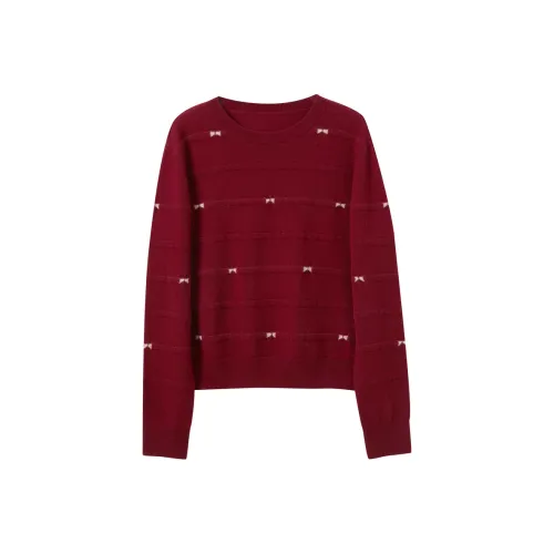 3COLOUR Бургунди Женский Трикотаж