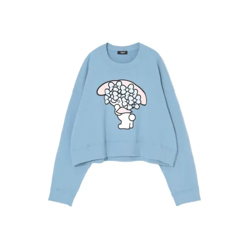 Undercover x Sanrio Санрио Co Брендированная Модель FW25 Свитшот Унисекс