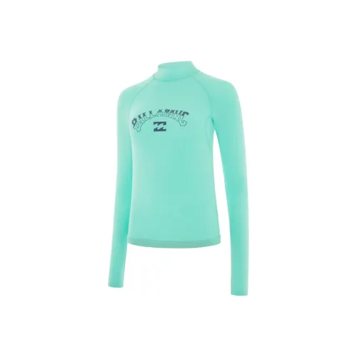 BILLABONG Светло-зеленые детские футболки T