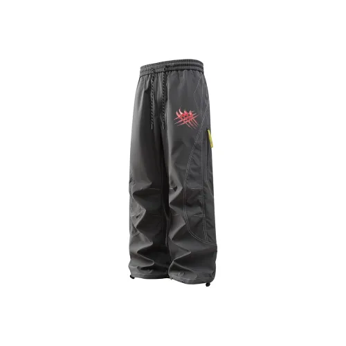 GDRG Серые Унисекс Карго Брюки