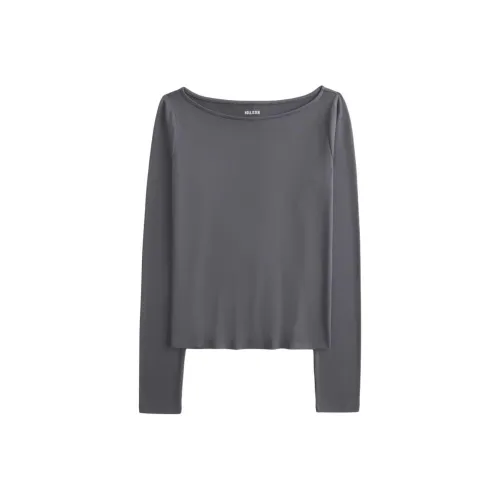 Hollister Серые Женские T-рубашки