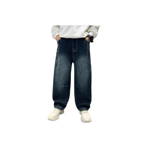 ЮЙЧЖАОЛИНЬ Синий с флисовой подкладкой SH 6895 KIDS Джинсы