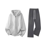 2503 Белый Фотиния Серый + M07 Темный Серый