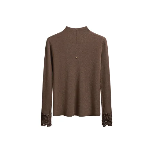 TOUCH T Рубашка Женская Темно-Кофейная