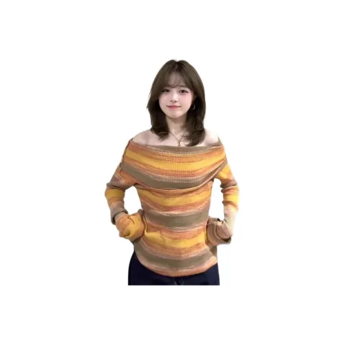 TENNE GIRL Женский Трикотаж Желтый