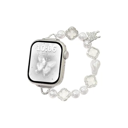 CHUANGYIDA Ремень Apple Совместимость Бусины Металл