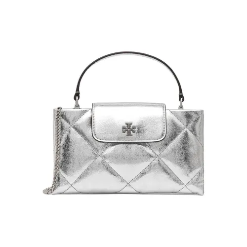 TORY BURCH Kira (Красный) Natural Leather Crossbody Bag Small Women's Silver