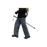 Серые штаны из 90% белого утиного пуха [Без принта]