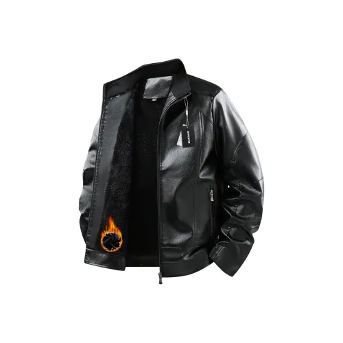 ZUOAN Мужские кожаные куртки