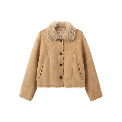 STARFEI Вельвет Feel Пальто Женское