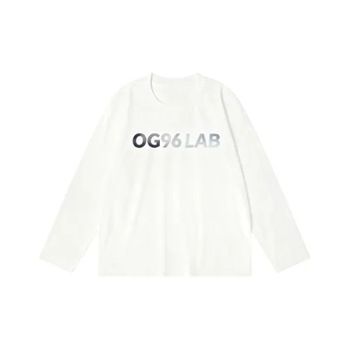 OG96 LAB Белый Унисекс T-рубашки