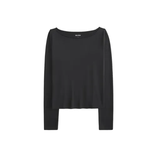 Hollister Черные Женские T-рубашки