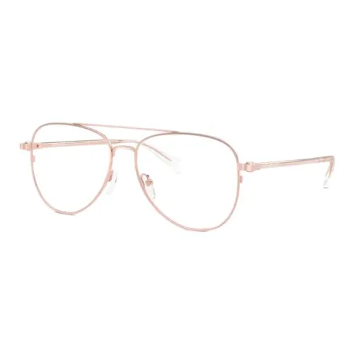 MICHAEL KORS Металлические Aviator Очки с диоптриями Женские Яркие Розовое Золото