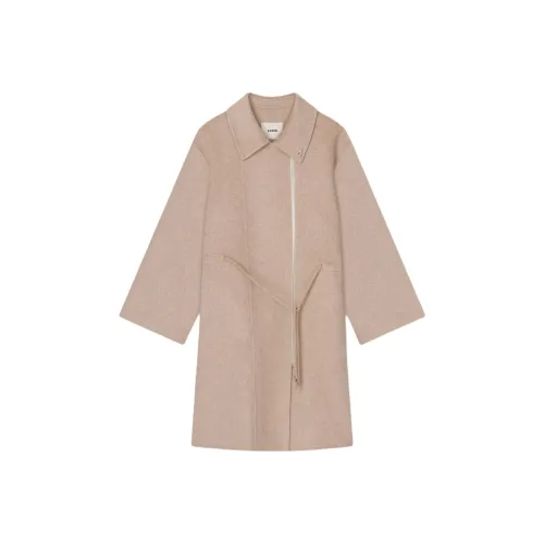 AERON Тауповый Женский Пальто