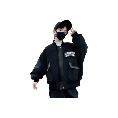 GOYN Хлопковый пуховик Зимний Корейский стиль Черный Детский