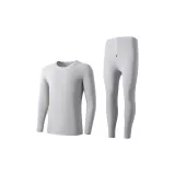 Мужской комплект одежды туманно-серого цвета