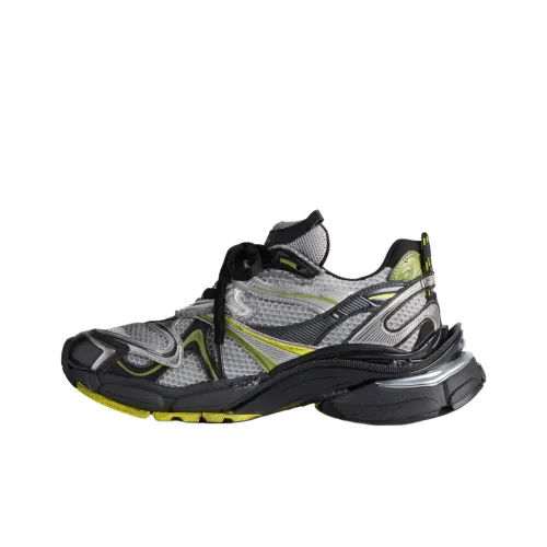 Balenciaga Runner Low Топ Толстая подошва Кроссовки Мужские Серебряные