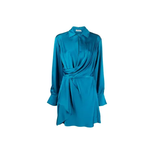 JONATHAN SIMKHAI Длинное платье с длинными рукавами женское