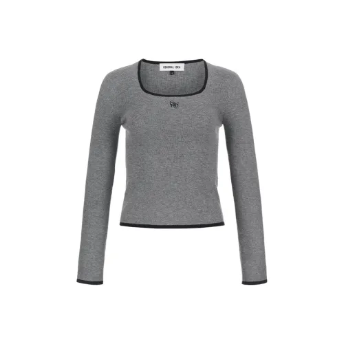 GENERAL IDEA BY BUMSUK Длинный рукав Свитер Женский