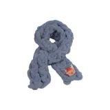 Синий, серый, золотистый, олень, рога, олень, материал, сумка