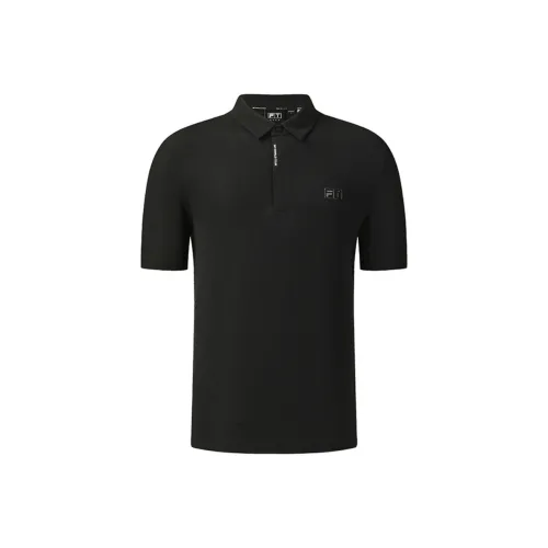 FILA GOLF серия Поло Мужское Темно-черное