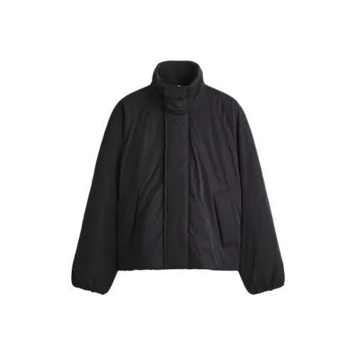 H M Черные Мужские Пуховики