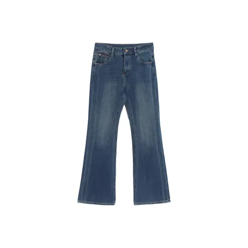 GZQJ Blue Women's Jeans GZQJ Синий Женские Джинсы