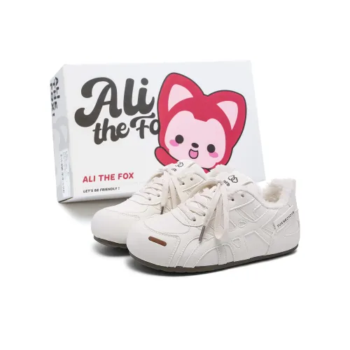 Али Тх Фокс Осенне-зимняя с флисовой подкладкой Белая Обувь