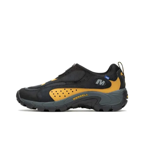Nicole McLaughlin x MERRELL Устойчивый к истиранию Низкий Топ Уличная обувь Унисекс Черный Желтый